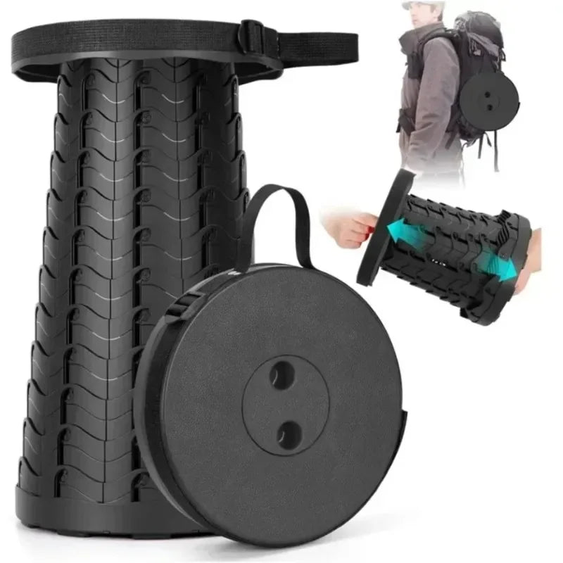Lightweight and Portable Retractable Folding Stool, for Outdoor Picnic, Camping and Fishing Foldable Chair beach chairs
