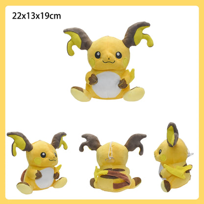 Alolan Ninetales Vulpix Pokemon Plush Toy Eevee Raichu Gardevoir Gallade Lapras Anime Game Role Soft Stuffed Peluche Dolls Gifts