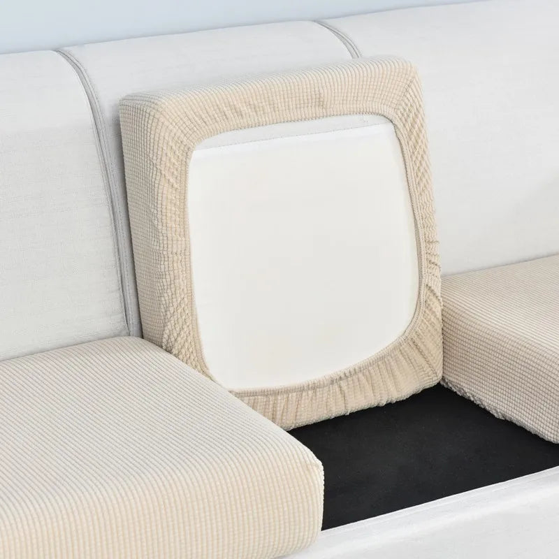 Polar Fleece Sofa Seat Cushion Cover Elastic Sofa Covers for Living Room Pet Kids Mat Chair Cover Furniture Protector 10 Sizes