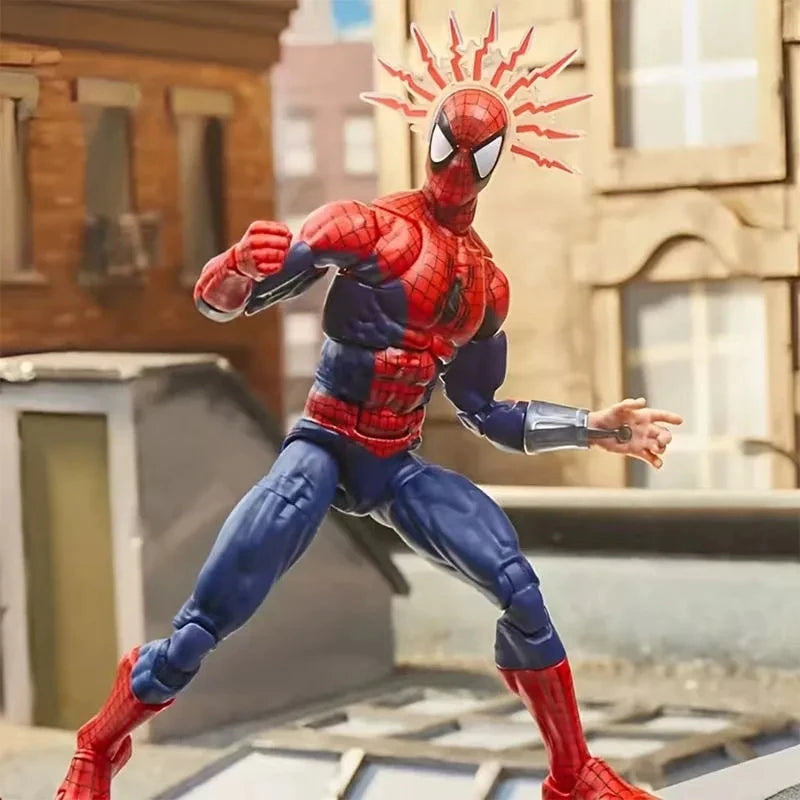 6 Inches Replica Maximum Series Ultimate Deluxe Spider-Man Action Figure Boys' Toys Collectible Desktop Ornament Surprise Gift
