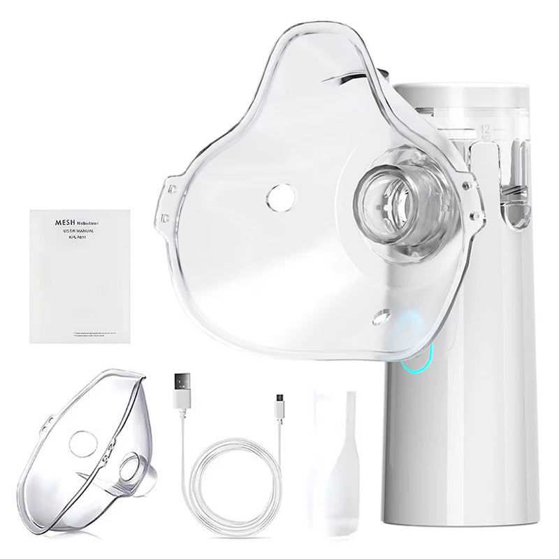 Medical Silent Mesh Nebulizer Handheld Asthma Inhaler Atomizer Children Health Care Mini Portable Nebulizer Humidifier