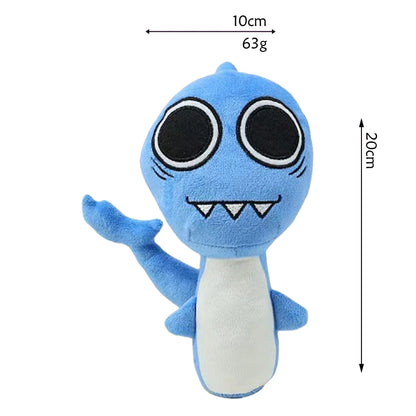 54 Styles Sprunki Plush Toys Soft Snuggly Stuffed Animal Cushion Children's Birthday Gifts Soft Toys