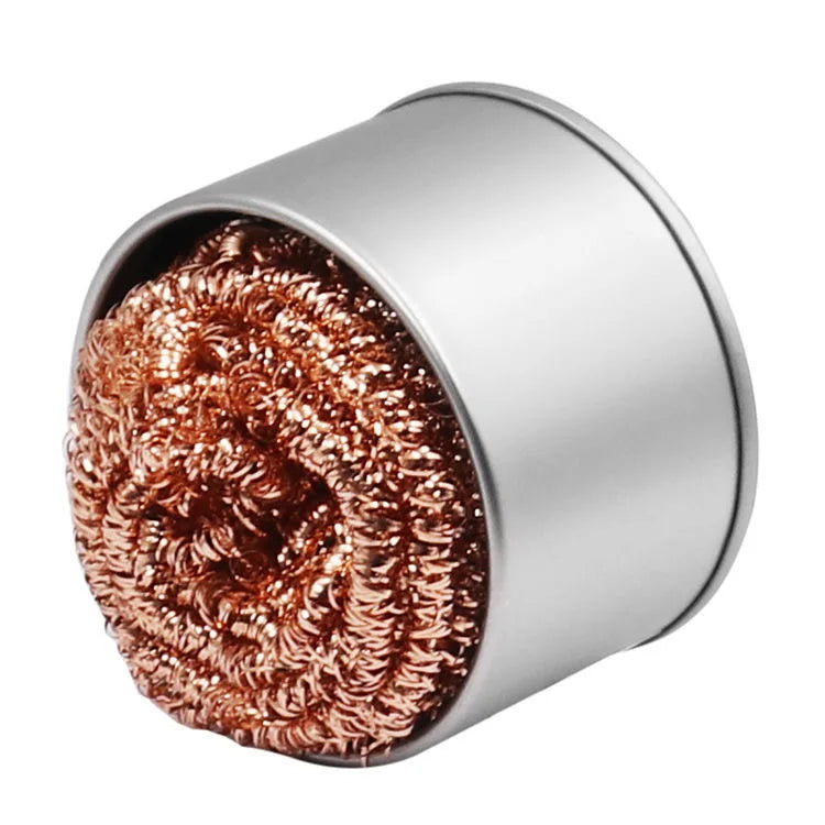 Soldering Iron Tip Cleaner Desoldering Cleaning Ball Tin Remover Soldering Iron Mesh Filter Welding Metal Wire Stand Steel Ball