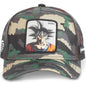 New Dragon Ball Son Goku Cap Summer Travel Peaked Cap Men's Embroidery Hip-Hop Cap Style Sun Visor Adjustable Trucker Mesh Cap
