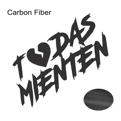 Funny TODAS MIENTEN Car Body Stickers Vinyl Waterproof Automobiles Side Door Window Tank Decals Decoration Styling Accessories