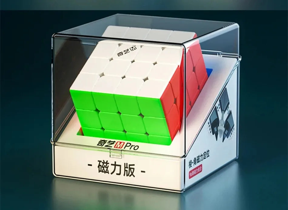 QiYi M Pro Series 2x2 3x3 4x4 Pyramid Magnetic Magic Cube Professional Speed Cubes Education Puzzle  Cubo Magico Toys Gifts