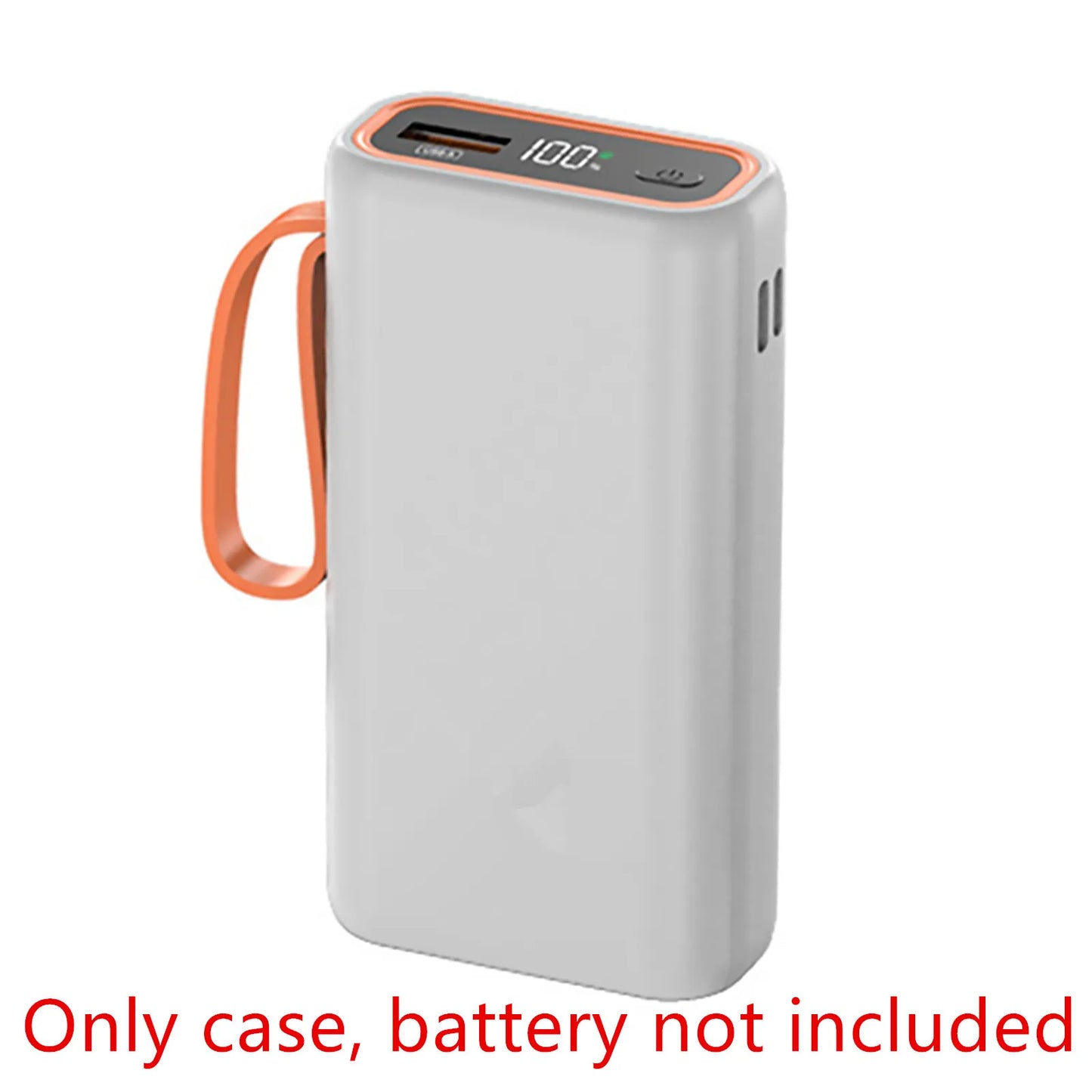 DIY Welded Shell 2*21700 Battery Holder Power Bank Case USB Type C Mobile Phone Charger 21700 Battery Storage Box For Smartphone