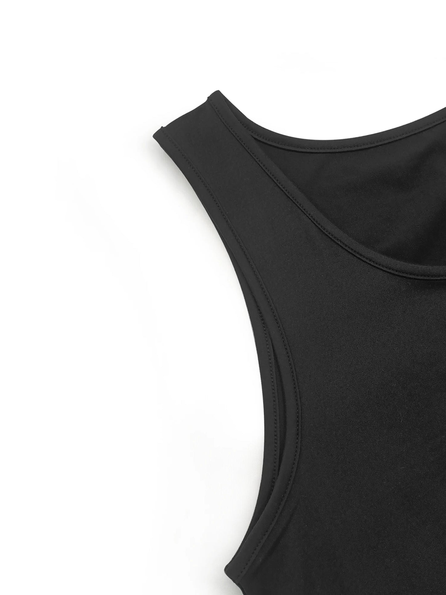 2026 New Hot Sale Women Sleeveless Tank Dress Solid Color Loose Fit Mini Dress Soft Breathable Fabric Casual Daily Beach Party