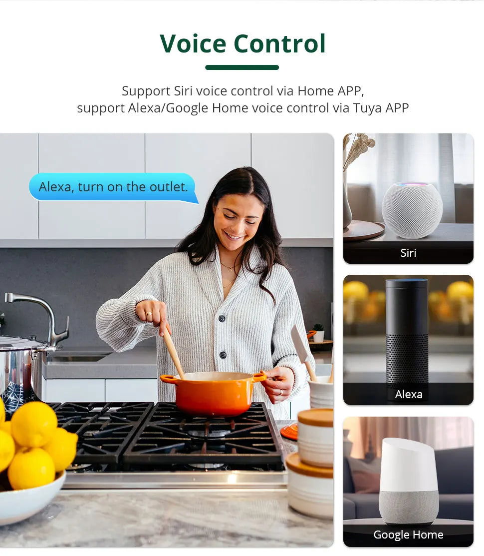 Zemismart Zigbee Brazil Outlet 10A 20A Brazilian Socket Work with Tuya Smart life Google Home Smartthings Homekit Control via M6