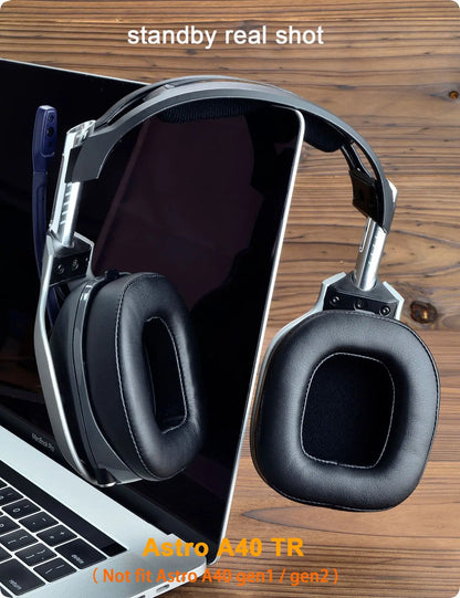 Replacement Ear Pads Earpad Cushions For Astro A40TR A40 TR Gaming Headset (Not Compatible with A50 GEN4,GEN3,GEN2,GEN1)