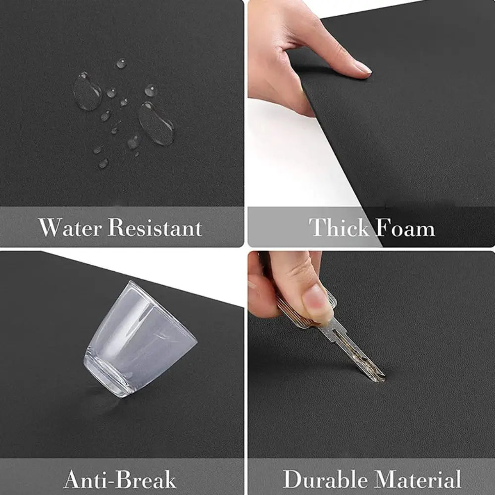 Carpet Anti Fatigue Kitchen Standing Mat Non Slip Thickened Floor Mats PVC Waterproof Kitchen Rug Corridor