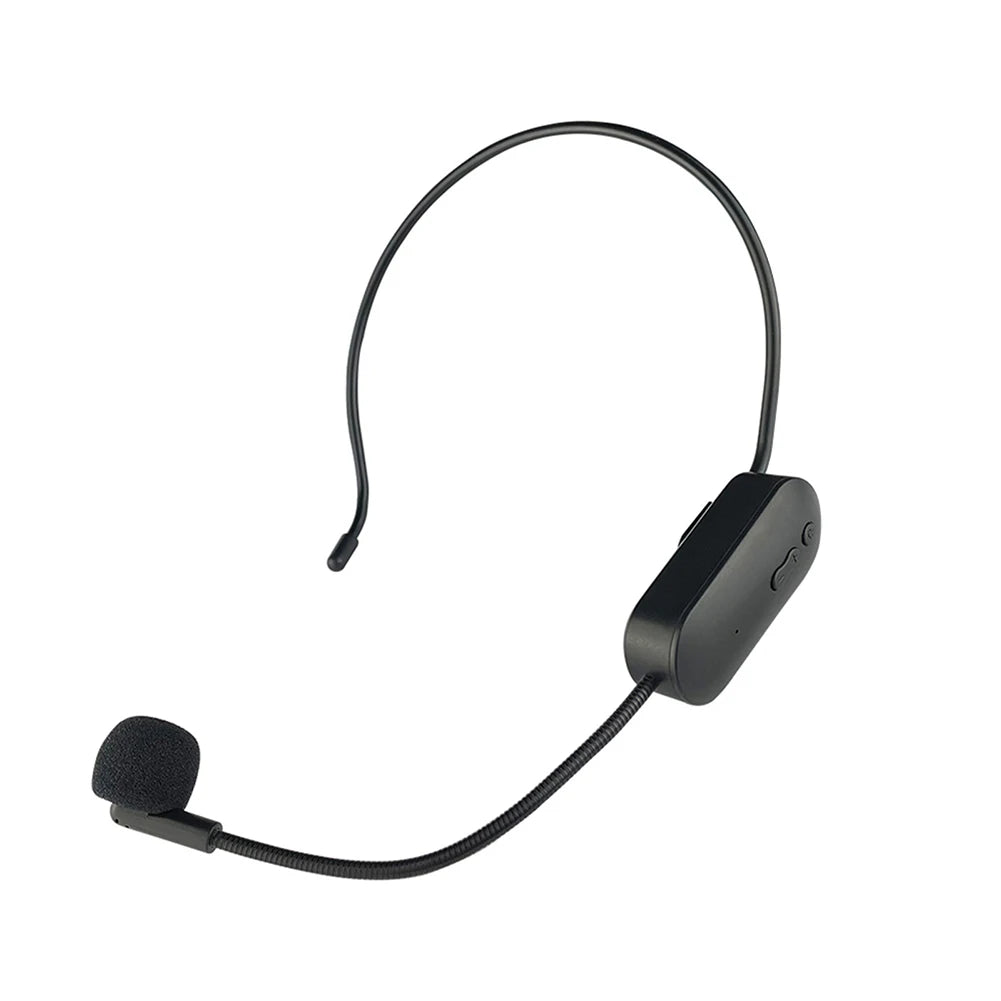 2.4G Head-mounted  Wireless Microphone Set For Bluetooth-compatible Audio Stage Performance Teaching Tour Amplification Device