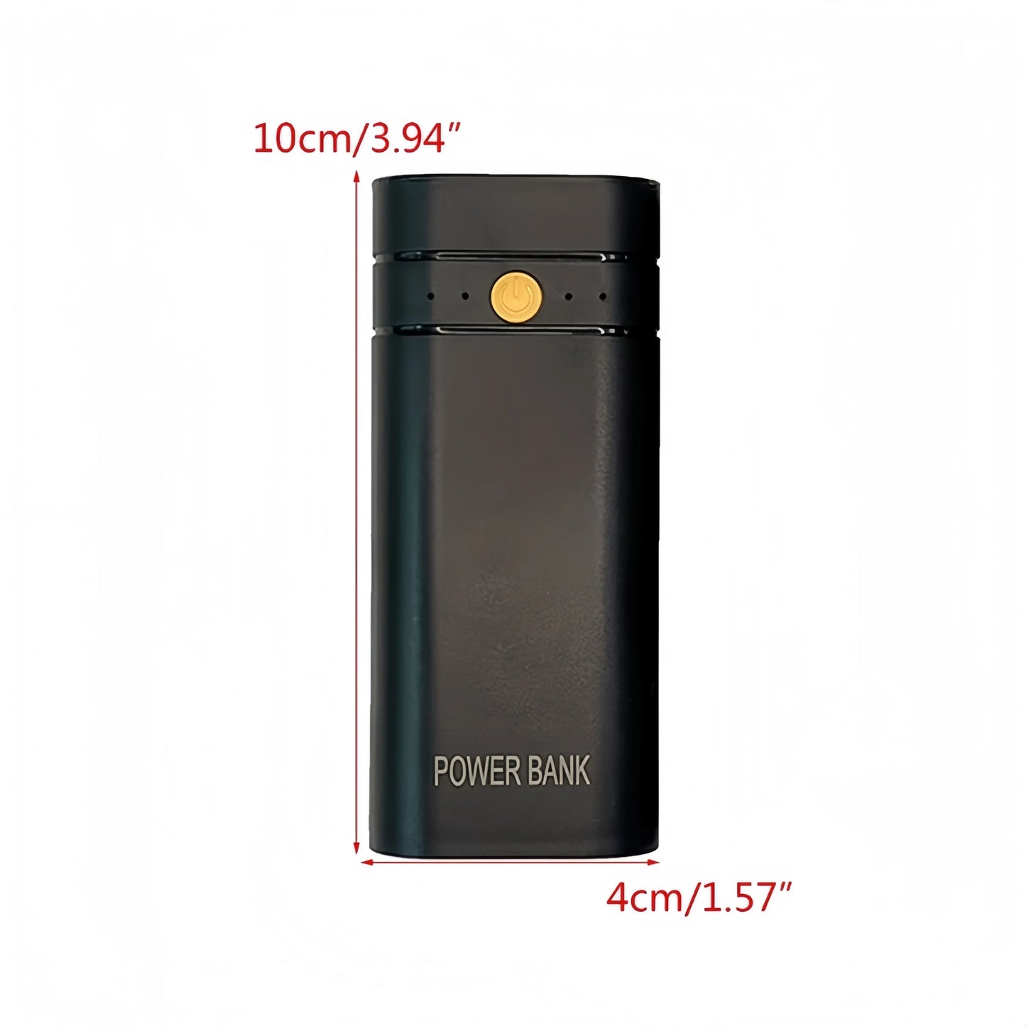 5V 2A 6000mAh 2X 18650 USB Type-C Battery Charger Case DIY Power Bank Box For Phone Electronic Charging Not Including Batteries