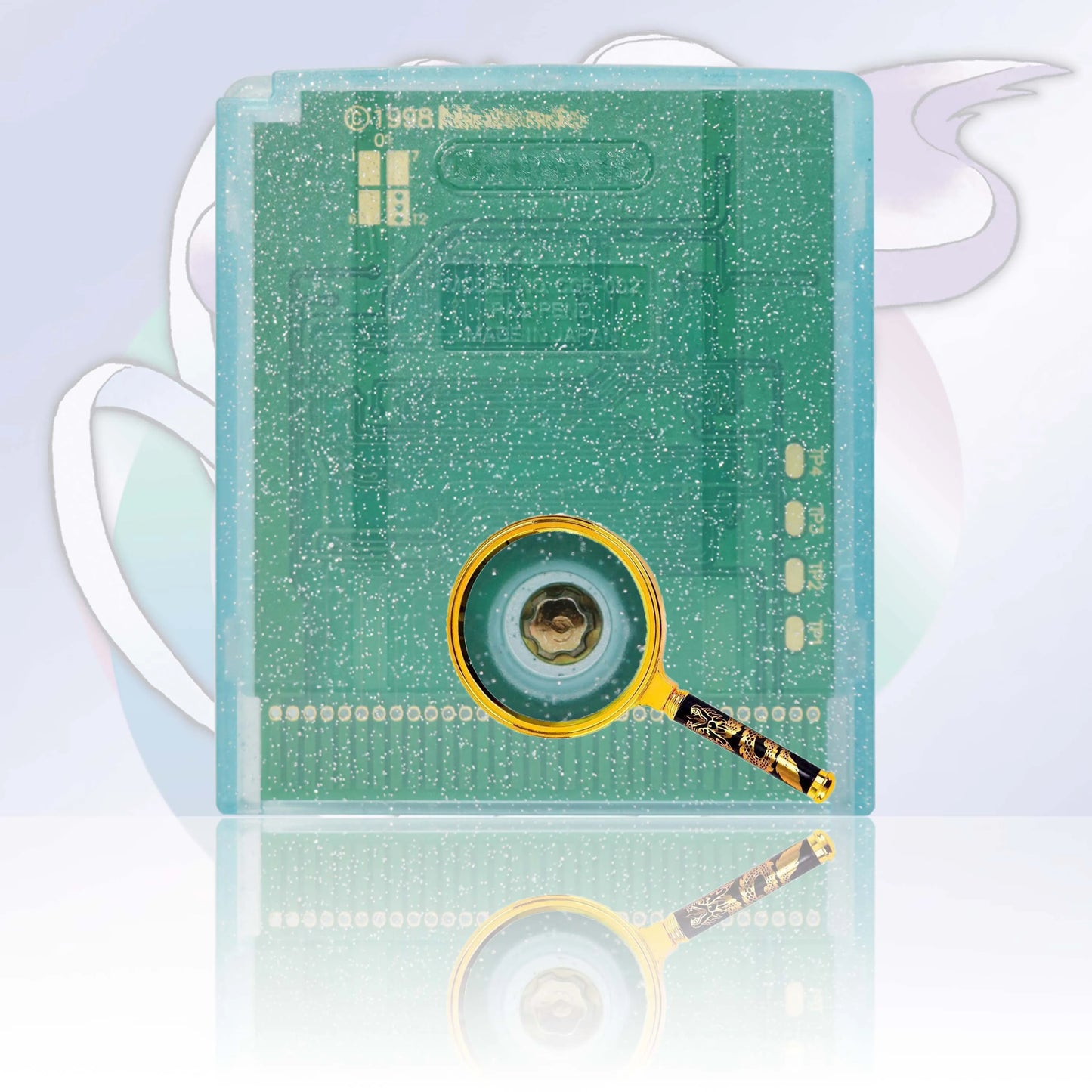 GBC/GBA EUR Version Pokemon Crystal/Yellow/Emerald/Fire Red/Leaf Green Game Cartridge Video Game Card High Quality with Battery