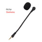 Replacement 3.5mm Microphone for Logitech G Pro X Headphones E-Sports Game Headset Mic for Steelseies Headphones