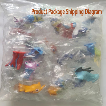 24pcs Slugterra Slug Magic Beast Monster Kawaii Cute Anime Character Model Series Toy Gift Children Adult Cartoon Elf Anime Toy