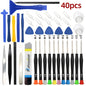 42 in 1 Mobile Phone Repair Tools Disassemble Repair Set For iPhone Screwdriver Combination Skid Multi Function Disassembly Kit