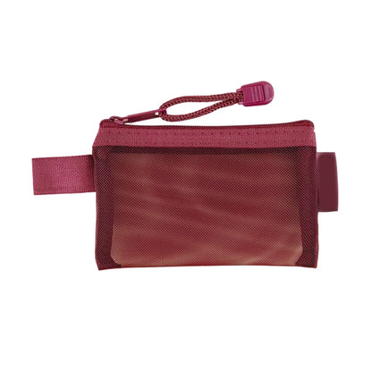 Zipper Mesh Bag Nylon Small Makeup Zipper Mesh Pouch Earphone Storage Bags Multi-purpose Square Bag Coin Bag