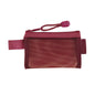 Zipper Mesh Bag Nylon Small Makeup Zipper Mesh Pouch Earphone Storage Bags Multi-purpose Square Bag Coin Bag