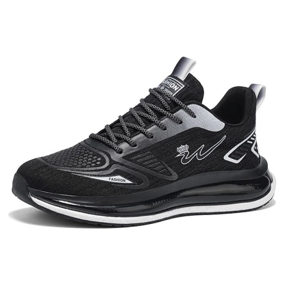 Men's breathable casual sneakers four seasons new soft sole non-slip lightweight racing outdoor running shoes speed sports shoes