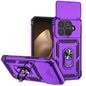 Funda For Xiaomi 15T Pro 5G Case Armor Slide Lens Protect Phone Case For Xiomi 15TPro Xiaomi15T Pro Magnetic Holder Ring Cover