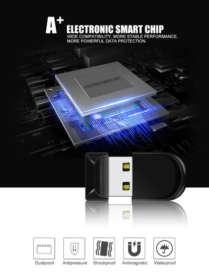 USB Flash Drive 4GB 8GB 16GB 32GB Pen Drive 64GB 128GB USB Flash Pendrive Memory USB Stick флешка usb cle usb disk with key ring