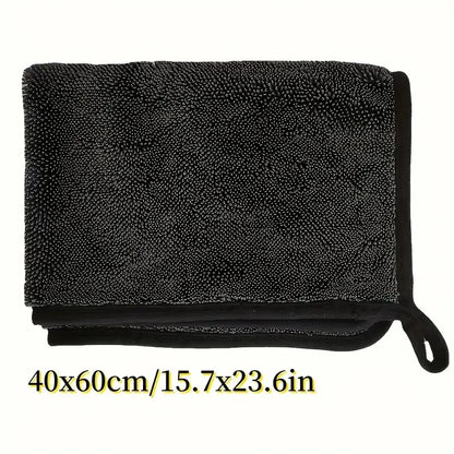 Ultra-Absorbent Microfiber Cleaning Cloth - Soft, Durable & Quick-Dry Towel for Cars, Home, and Bathroom Use