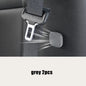 Suede Magnetic Suction Car Seat Belt Fixing Clips Auto Belt Holder Stabilizer Fastener Adjustable Clip Seatbelt Stopper