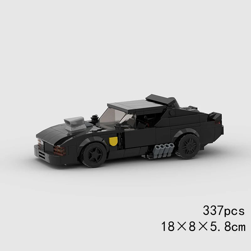 City Speed Racing Car Model Building Blocks DIY Bricks MOC Toy Classic Rally Sports Super Racer Vehicle Christmas gift technique