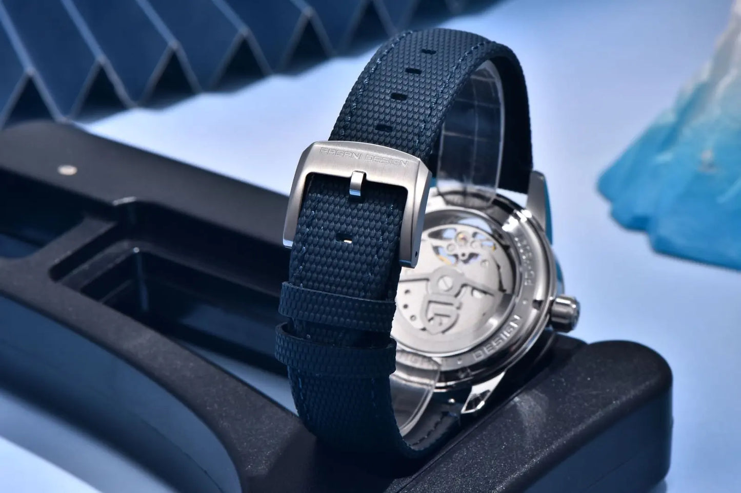 PAGANI DESIGN Men Watches Automatic Mechanical Watch Tourbillon Clock Genuine Leather Waterproof Watch Military Wristwatch Man ﻿