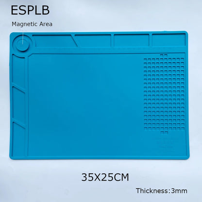 ESPLB Insulation Repair Pad Heat-Resistant Silicon Soldering Station Kinds Of Mat Work Pad Desk Platform BGA Soldering Station