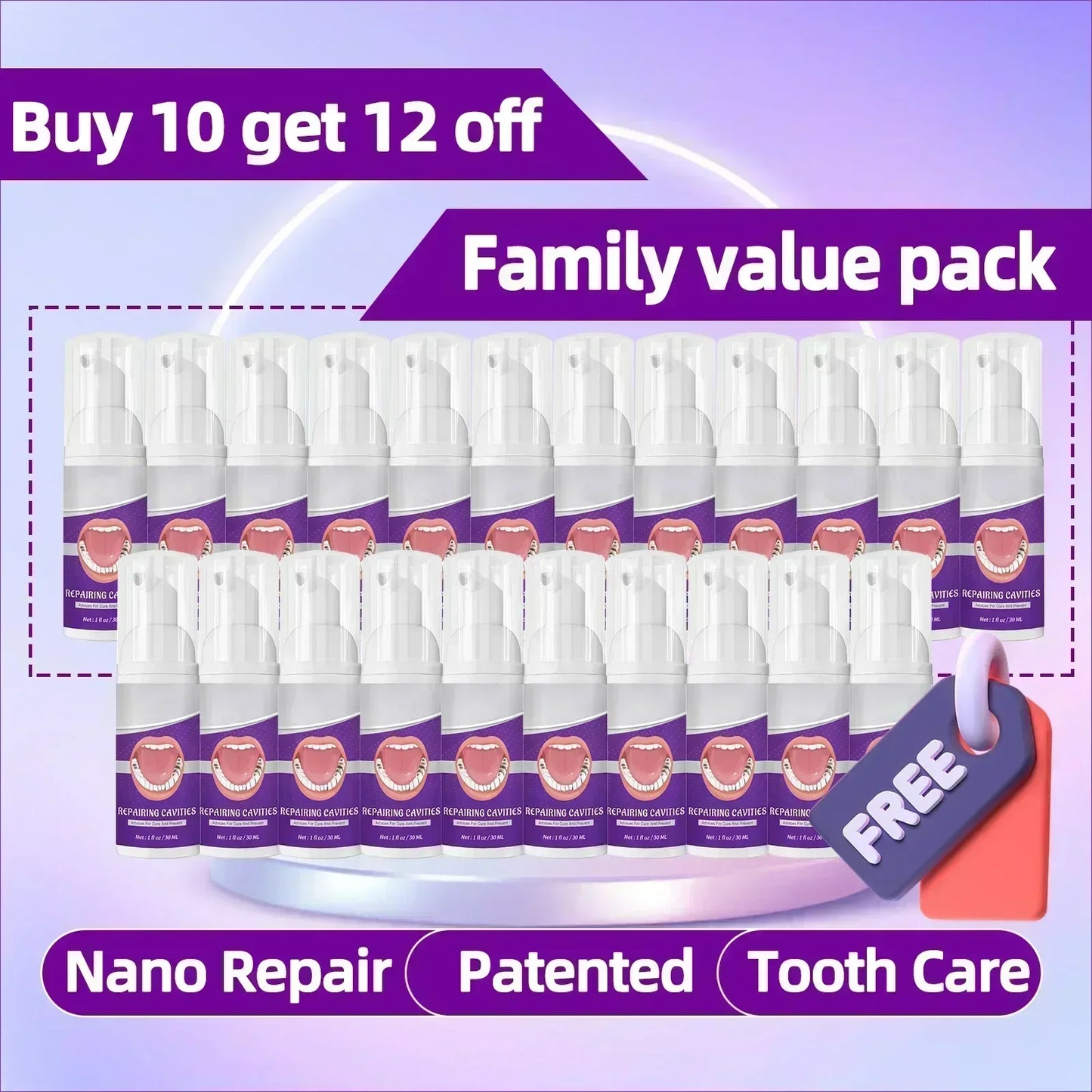 Effective Teeth Whitening Tooth decay repair  Calculus Plaque Periodontitis Remove Cavities