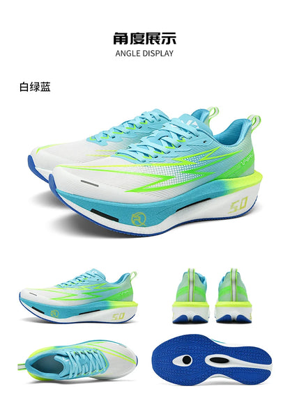 Running Shoes Original Man Carbon Plate Marathon Sports Shoes Cushion Lightweight Woman Comfortable Athletic Speciality Sneakers