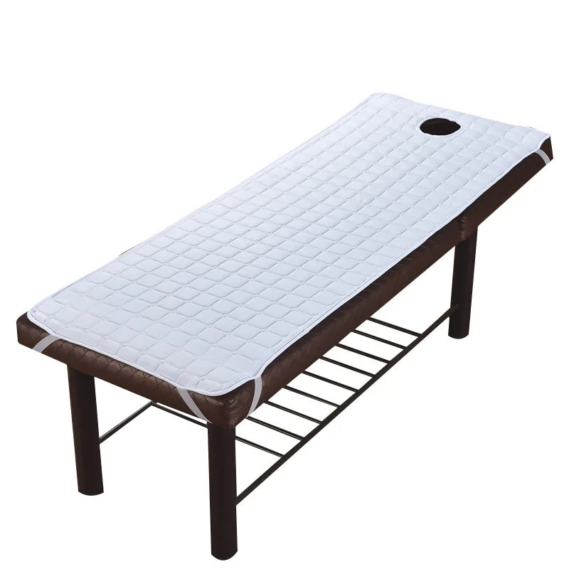 Winter Beauty Salon Non-slip Solid Color SPA Massage Bed Mat Essential