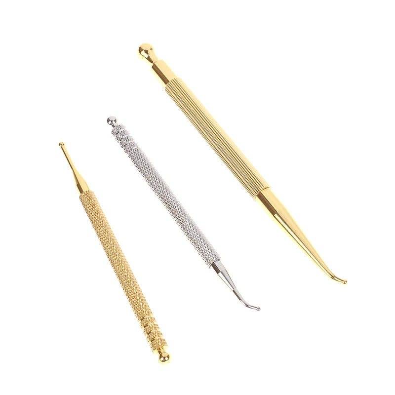 1Pcs Acupuncture Point Probe Stainless Steel Auricular Point Pen Beauty Ear Reflex Zone Massage Needle Detection Health Care