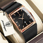 POEDAGAR Original Luxury Men's Wristwatch Stainless Steel Mesh Waterproof Luminous Date Man Watch Fashion Quartz Watches For Men