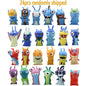 24pcs Slugterra Slug Magic Beast Monster Kawaii Cute Anime Character Model Series Toy Gift Children Adult Cartoon Elf Anime Toy