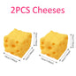 Giant Cheese Squeeze Toy Extra Large Size Cheese Squishy Fidget Toys Slow Rebound Shapeable Venting Ball for Adults Gifts