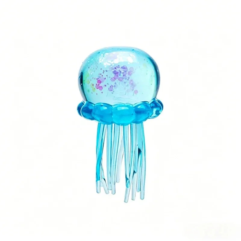 Cute Kawaii Jellyfish Squishy Toy Super Soft Colors Maltose Modeling Stress Relief Relax Fun Gift for Friends