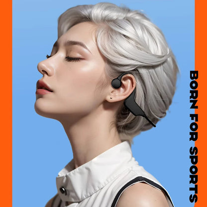 Bone Conduction Headphones IPX8 Waterproof MP3 32GB Bluetooth 5.4 Sports Headphones with Mic for Swimming Running Fitness 2026