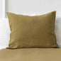 100% French Linen Soft Breathable Pillow Covers Decorative Square Throw Pillow Covers for Bed Couch Sofa Envelope Closure