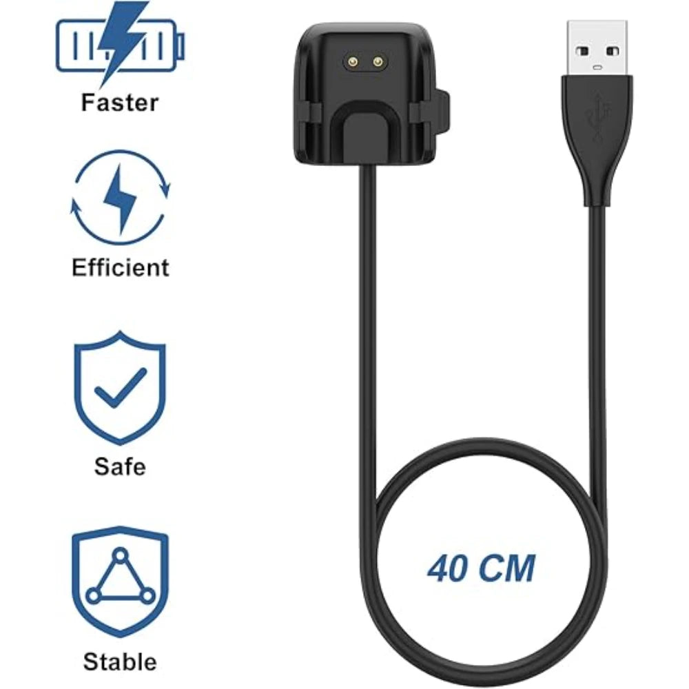 Replacement charger for Samsung Galaxy Fit 2 R220 (not compatible with Gear Fit 2 and Fit e) smartwatch (3.3ft/100cm)