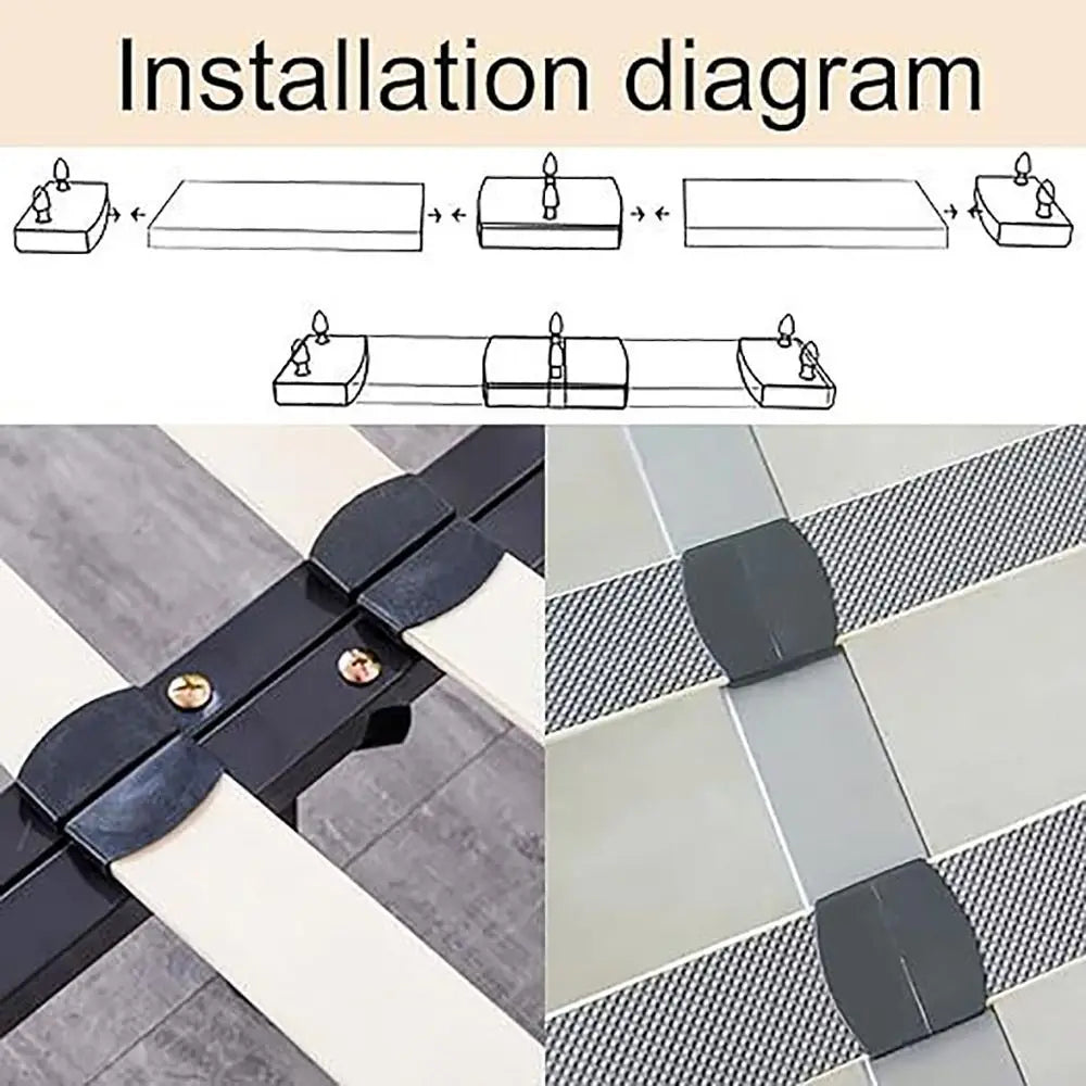 12/20pcs Replacement Fixing Bed Slat Caps Securing Firm Bed Slat Holder Center Cap Holder 12/20pcs