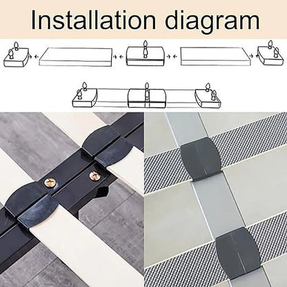 12/20pcs Replacement Fixing Bed Slat Caps Securing Firm Bed Slat Holder Center Cap Holder 12/20pcs