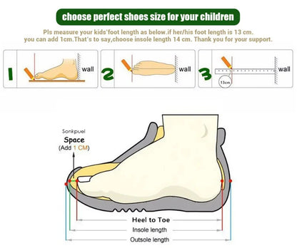 New Winter Cute Big eyed Rabbit Children's Waterproof Warm Non-slip Fluffy Slippers For Girls Boys Kids Indoor Home Cotton Shoes