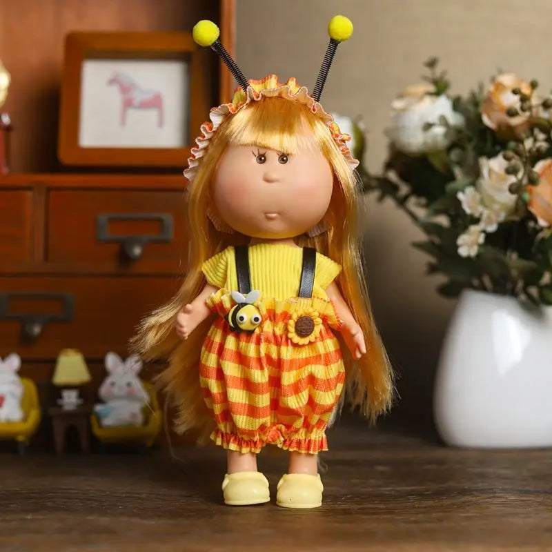 24Cm for Spanish Mia Potato Doll Clothes Ins Style Fashion Outfits Shoes Hair Accessories Dress Up Costumes for Kids Collectors