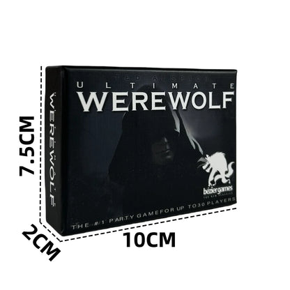 Ultimate Werewolf Revised Edition Card Game 34 Cards Keeps Games Fresh And Engaging Werewolf Party Game