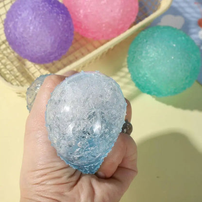 2.8in Handcrafted Bayberry Shapeable Stress Ball - Non-Rebound Squishy Toy, ASMR Slushy Feel, Anti-Stress Fidget