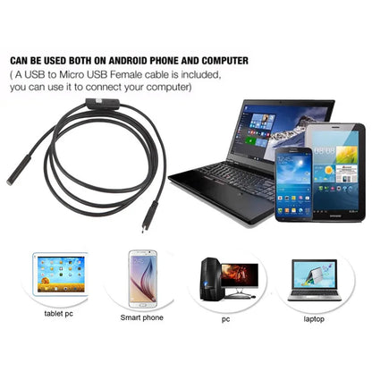 MM Class Endoscope Camera Flexible Waterproof Mini Industrial Endoscope Camera for Mobile Phone Adjustable