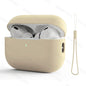 Dla AirPods Pro 2 Etui Płynny Silikon Pokrowiec Na AirPods 3 Pro 2 Etui Miękkie Słuchawki Ochronne Funda dla AirPod Pro 2 Pro2 Pokrowiec